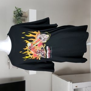 Vintage American Chopper Short Sleeve Motorcycle Flame Tee 2004
